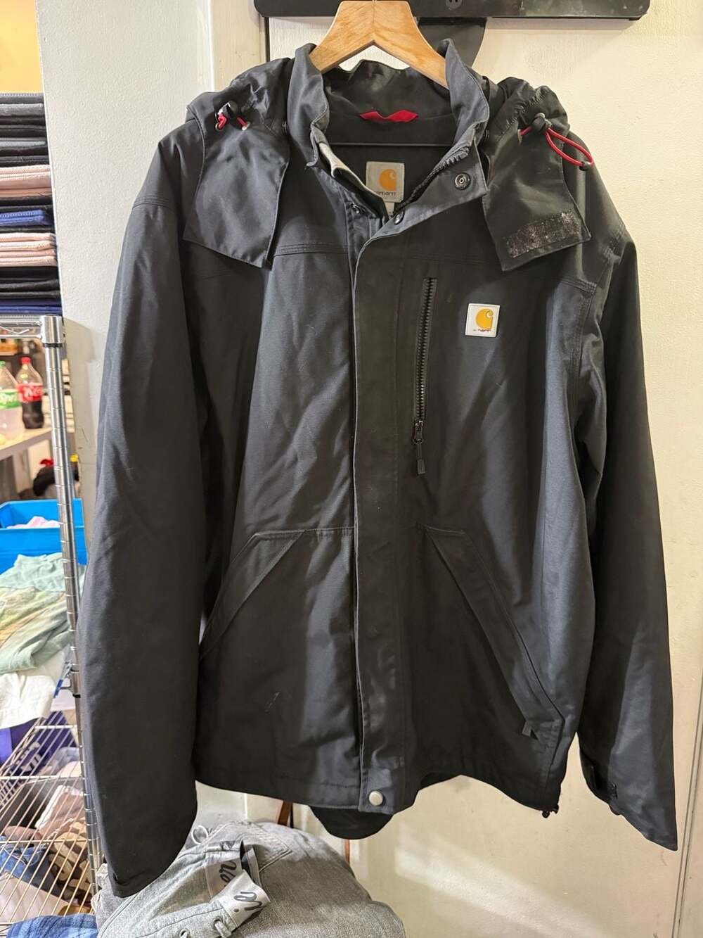 Carhartt Storm Defender Shoreline Waterproof Breathable Hooded Jacket